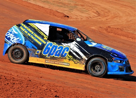 SCDRA front-wheel-drive cars racing on dirt